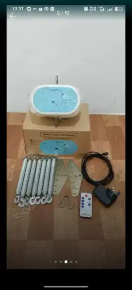 mesin ayunan bayi + remote