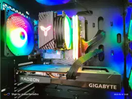 CPU PC GAMING RYZEN 5 5600X VGA RX 6600 8GB RAM 16GB SSD 512GB NVME