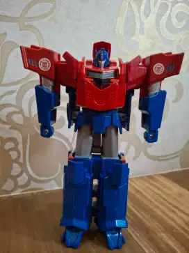 Mainan anak robot transformer asli optimus prime