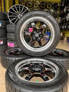 VELG SMLONG RAINBOW R16*7 H4*114 JAZZ,YARIS,CIVIC,FREED,MOBILIO,AVANZA