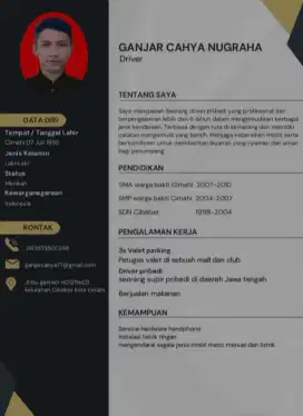 Mencari pekerjaan sebagai driver