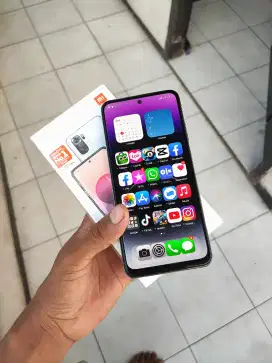 Redmi note 10s fulset NFC siap pakai