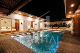 VILLA CANTIK DI BALI AREA KEROBOKAN CANGGU LOKASI SANGAT STRATEGIS