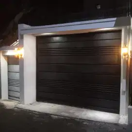 Pintu garasi dan pintu Ruko