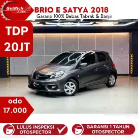HONDA BRIO E SATYA 1.2 AT NIK 2018 ABU ABU