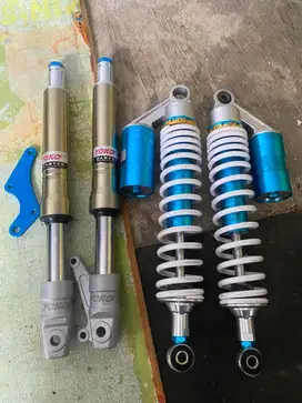 Shok depan buat mio masuk belakang buat gigi
