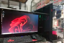 Cpu/pc/komputer 1 set. Gaming& rendering. i7 ram 16 gb monitor 27 in.