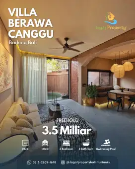 Villa Freehold Area Berawa Canggu Badung Bali