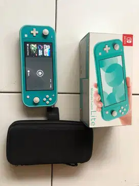 FOR SALE NINTENDO SWITCH LITE TOSCA 256 GB OFW - BANYAK BONUS