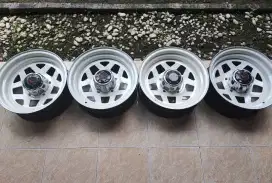Velg ORI Taft Double Pinggang Komplit Dop