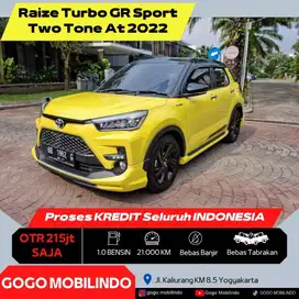 [Dp10jt] Raize Turbo GR Sport Two Tone Matic 2022 AB Tgn1 Bisa Kredit