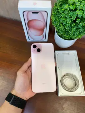 iPhone 15 Plus 256GB Pink iBox Garansi On 7 Juni 2025