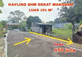 Tanah Kapling SHM Dekat KODAM Banyumanik