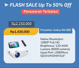 Proyektor Aukey Rd-860