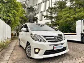 Toyota Alphard 2012 S Putih TDP 5jt ANH20 Captain Seat 2013