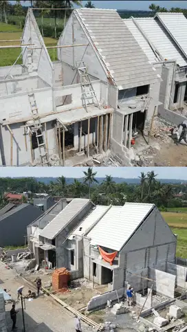 Rumah dekat dispenduk kota malang,lingkungan nyaman dan harga murah