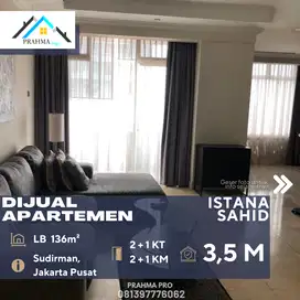 Dijual Cepat Apartemen Istana Sahid 2+1BR Full Furnish City View