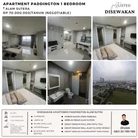 Disewakan Apartemen Paddington Heights South Tower Lt. 29, 1 Bedroom,