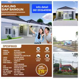Tanah Kavling Siap Bangun Wirun Mojolaban