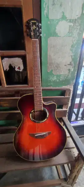 gitar akustik elektrik yamaha apx500ii original