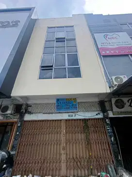 DIJUAL RUKO SIAP PAKAI, TEPI JALAN BESAR JL. SUDIRMAN - PEKANBARU