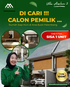 Perumahan Elite dan Startegis di Tengah Kota Palembang