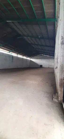Disewakan Gudang + Kantor parkir luas akses Kontainer 5 mnt ke Tol