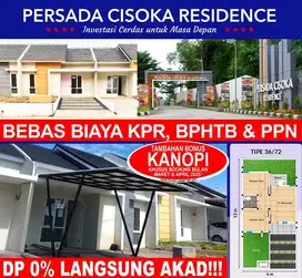 Promo DP 0% Rumah Subsidi Paling Keren Persada Cisoka Residence