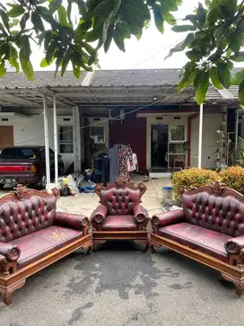 SOFA KAYU JATI MUDA