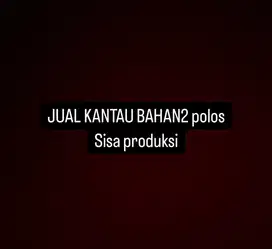 Jual bahan kantau polos
