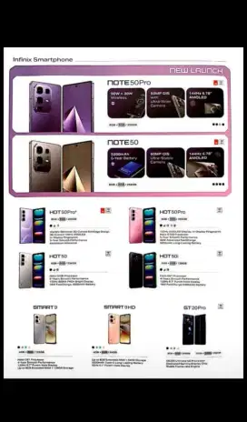 INFINIX NOT 40 DAN INFINIX NOT 50 PRO