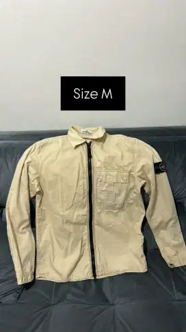 Zip overshirt stone island