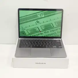 Macbook Air M1 2020 resmi x ibox Chip Apel M1 Ram 8GB SSD 256GB
