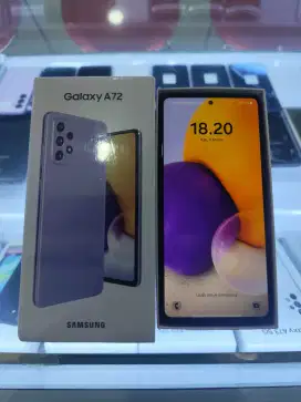 Second Samsung Galaxy A72 4G Ram 8/128GB Resmi SEIN LCD Retak Tapi Sae