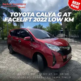 Toyota  calya facelift G 1.2 automatic 2022 fullori s7rabaya