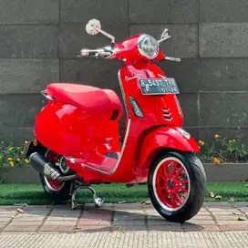 Piaggio Vespa Primavera 150 IGET ABS LED FACELIFT TH 2020 Warna Red Co