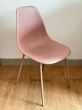JUAL 5 KURSI KANTOR Cantik Warna Pink