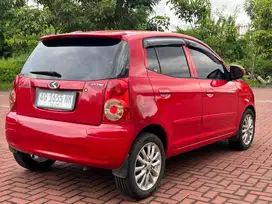 Kia picanto cosmo matic 1.1 merah mulus 2009 pemakaian 2010 pajak ON