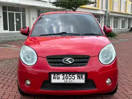 Kia picanto cosmo matic 1.1 merah mulus 2009 pemakaian 2010 pajak ON