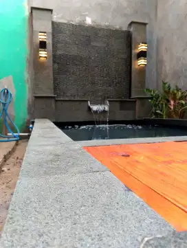 Kolam ikan minimalis