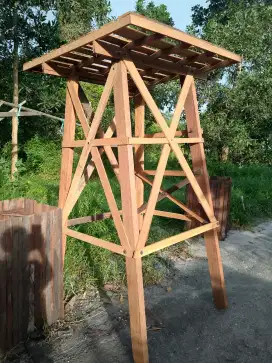 Tempat tandon menara ulin
