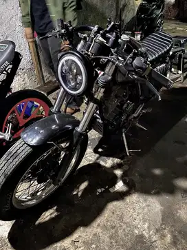 motor custom scorpio style caferacer