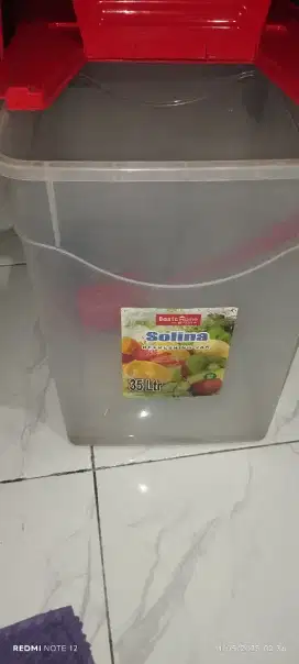 Toples / tempat es aquarium ukuran 35L