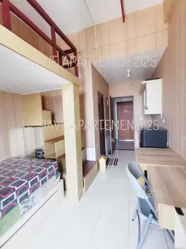 Dijual Apartemen Studio Full Furnished Dekat Tol Kukusan Depok
