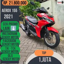 AEROX 155 CONNECT 2021 LIKE NEW SECOND