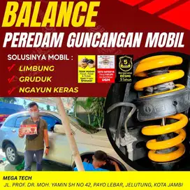 SUSPENSI MOBIL EMPUK ANTI GRUDUK! PASANGKAN BALANCE PEREDAM GUNCANGAN