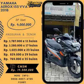 AEROX 155 VVA 2018 KM LOW