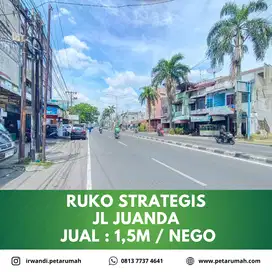Ruko strategis jalan besar juanda inti kota medan