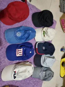 Macam2 Topi original second muluss, edisi ngurangj koleksi.