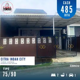 [3305cu]Rumah Milenial Murah 75/90 Citra Indah City Jonggol Cileungsi